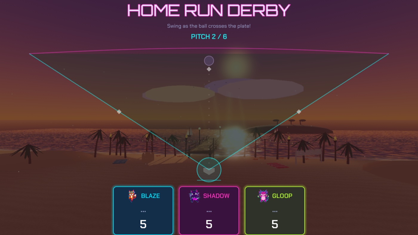 Home Run minigame
